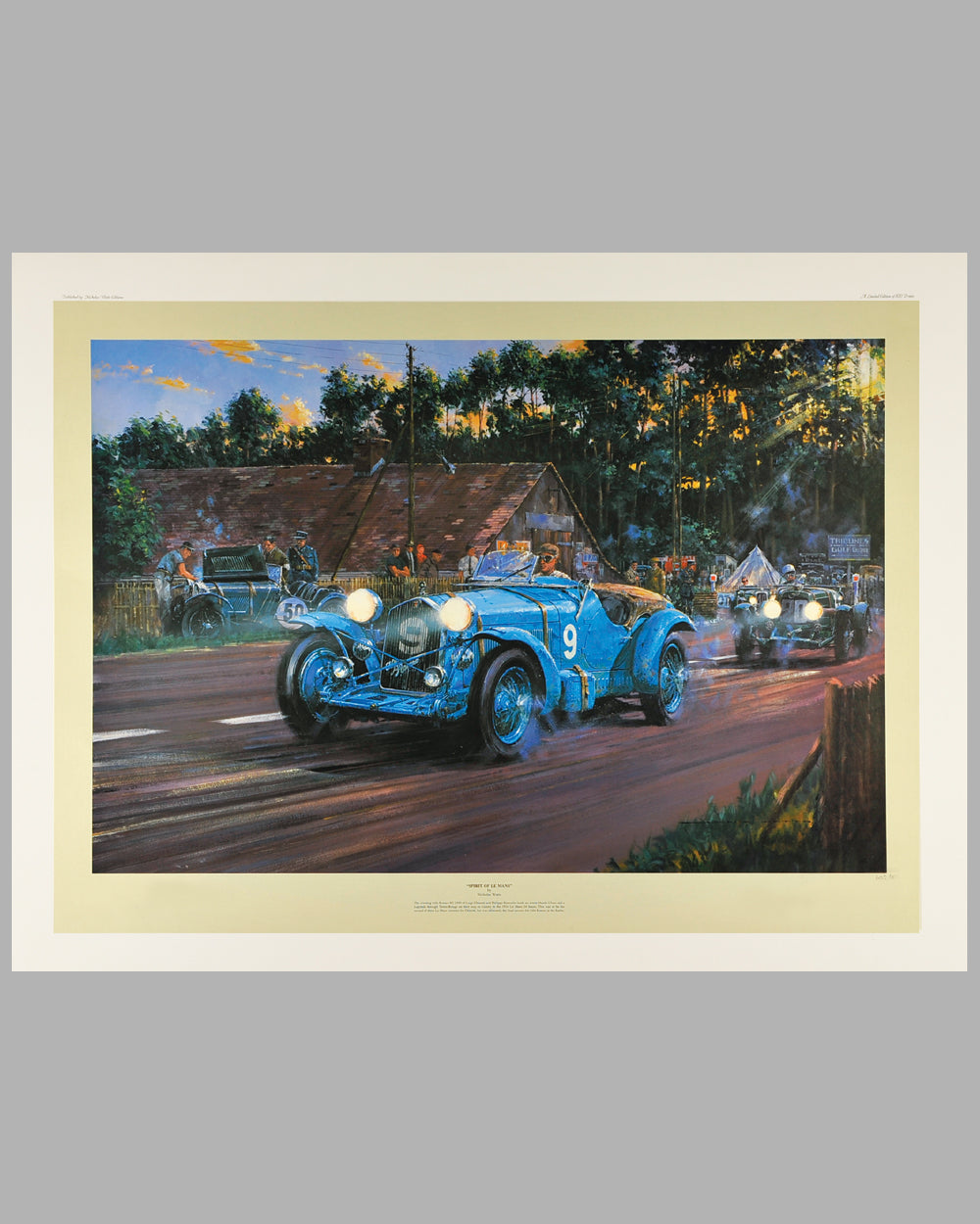 Spirit of Le Mans Print by Nicholas Watts, Open Edition