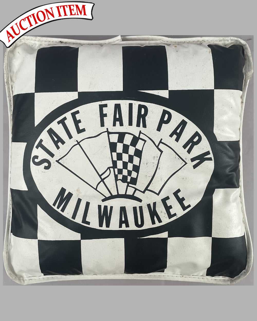 State Fair Park, Milwaukee, vintage seat cushion