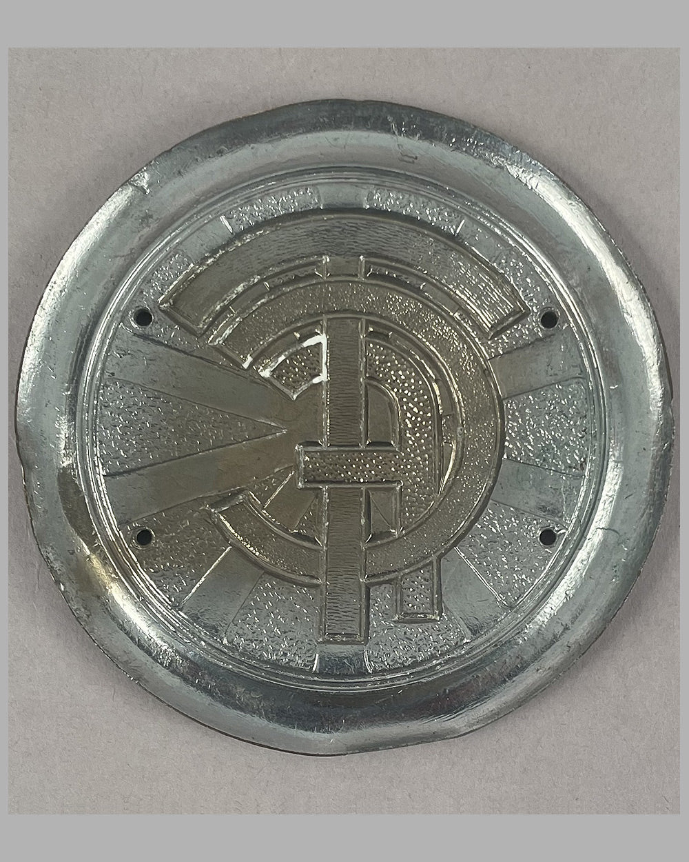 TCF grill or dashboard badge for the Touring Club de France 2