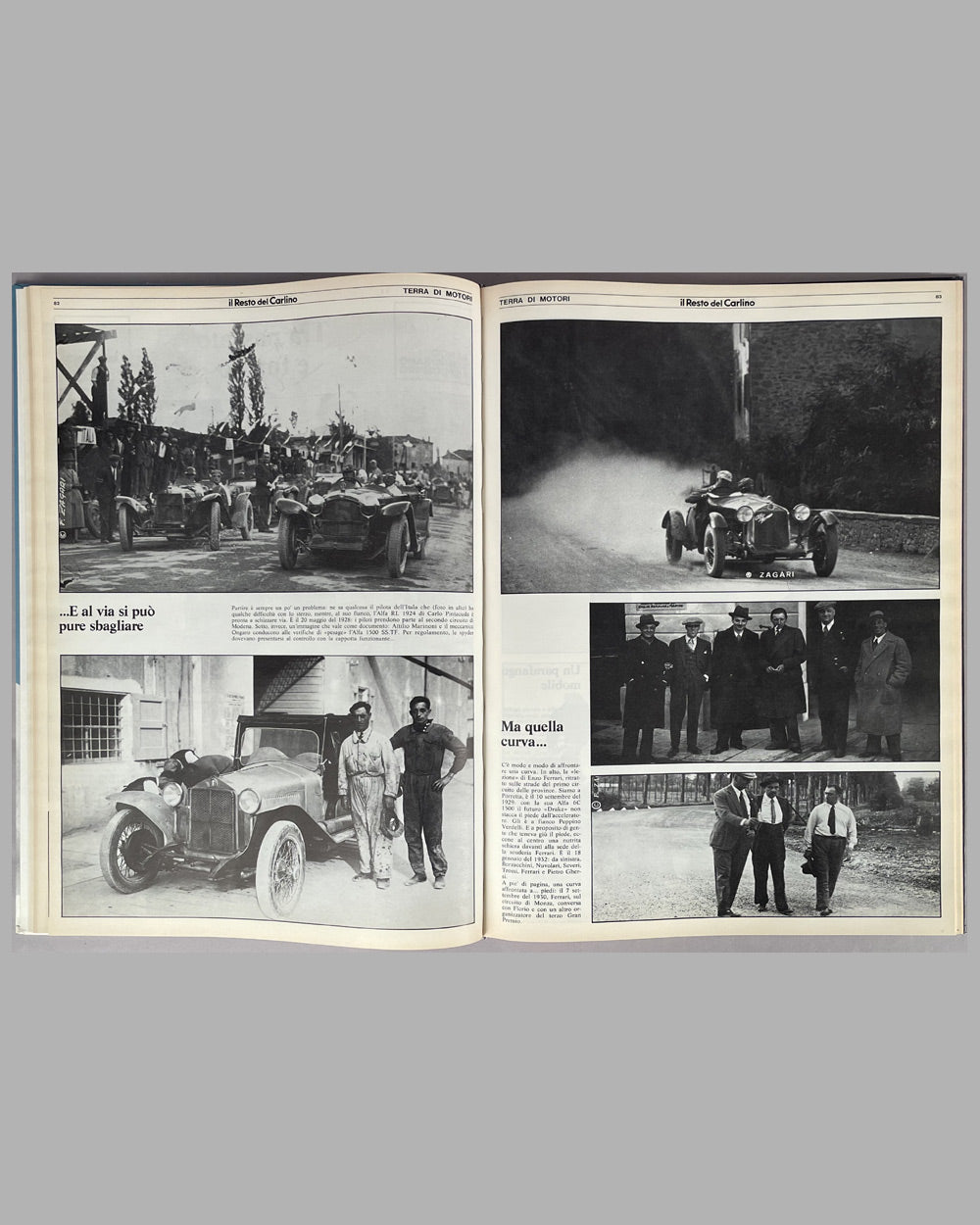 Terra di Motori 1st edition book by Leo Turrini, 1983 2