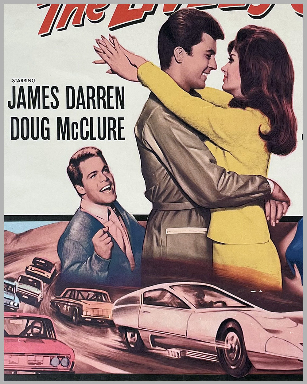 The Lively Set movie poster, 1964, U.S.A., starring James Darren 3