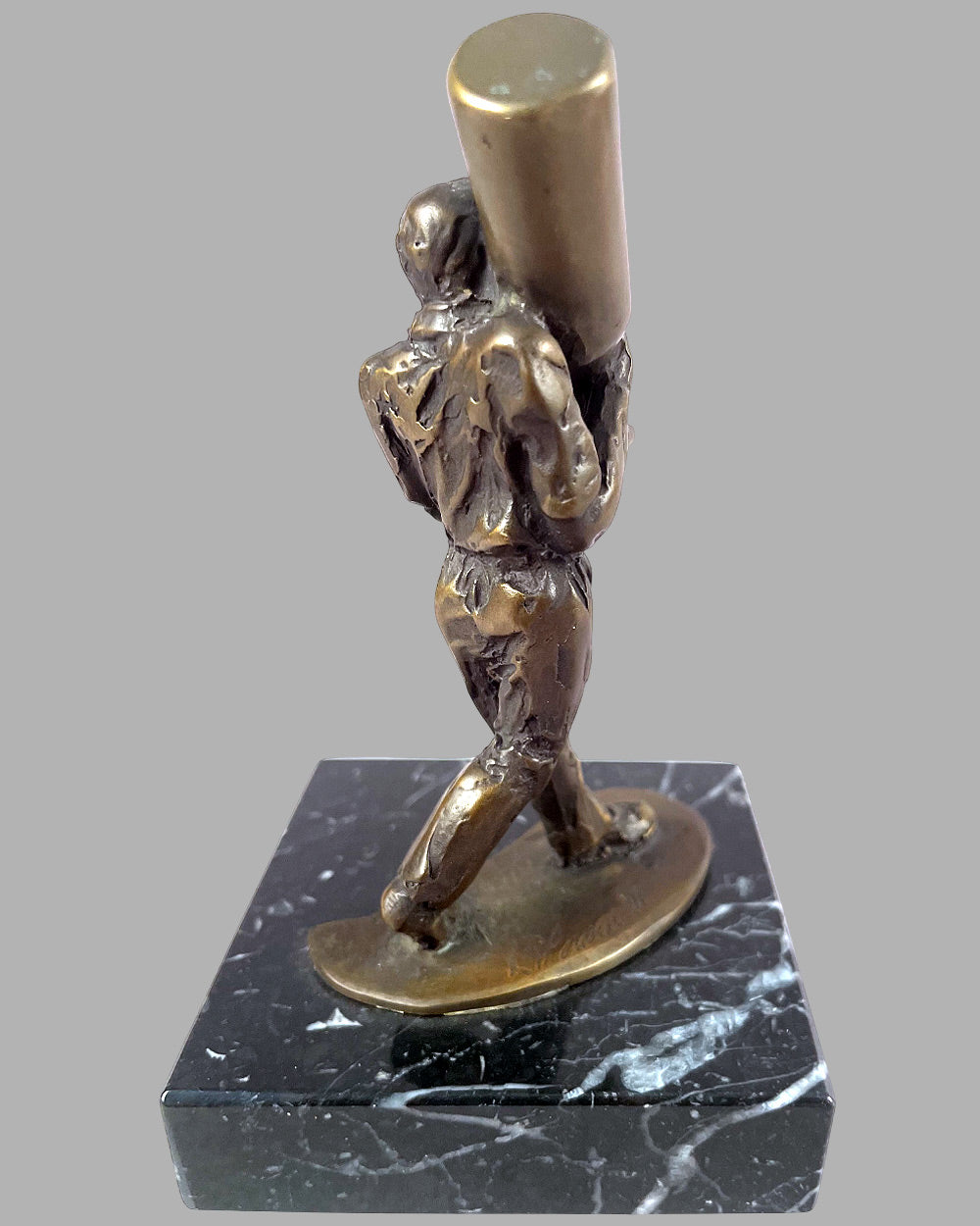 The Refueler bronze sculpture by Larry Braun, 1991 3