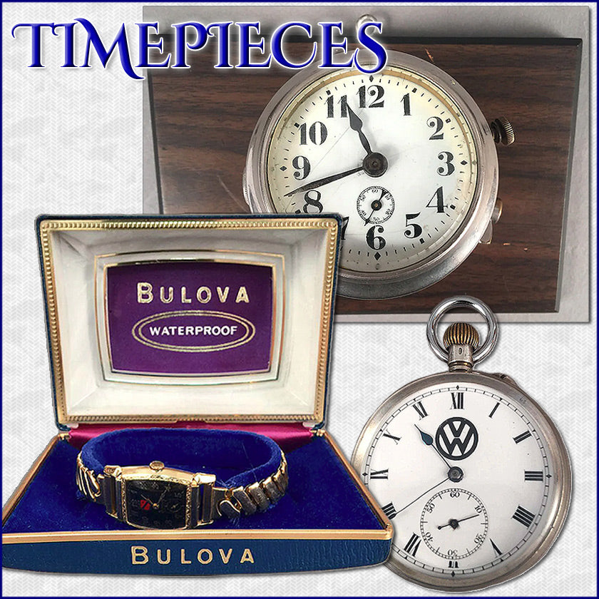 Vintage Automotive Watches and Motor Racing Related Timepieces
