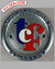 TCF (Touring Club of France) grill or dashboard badge, 1960’s