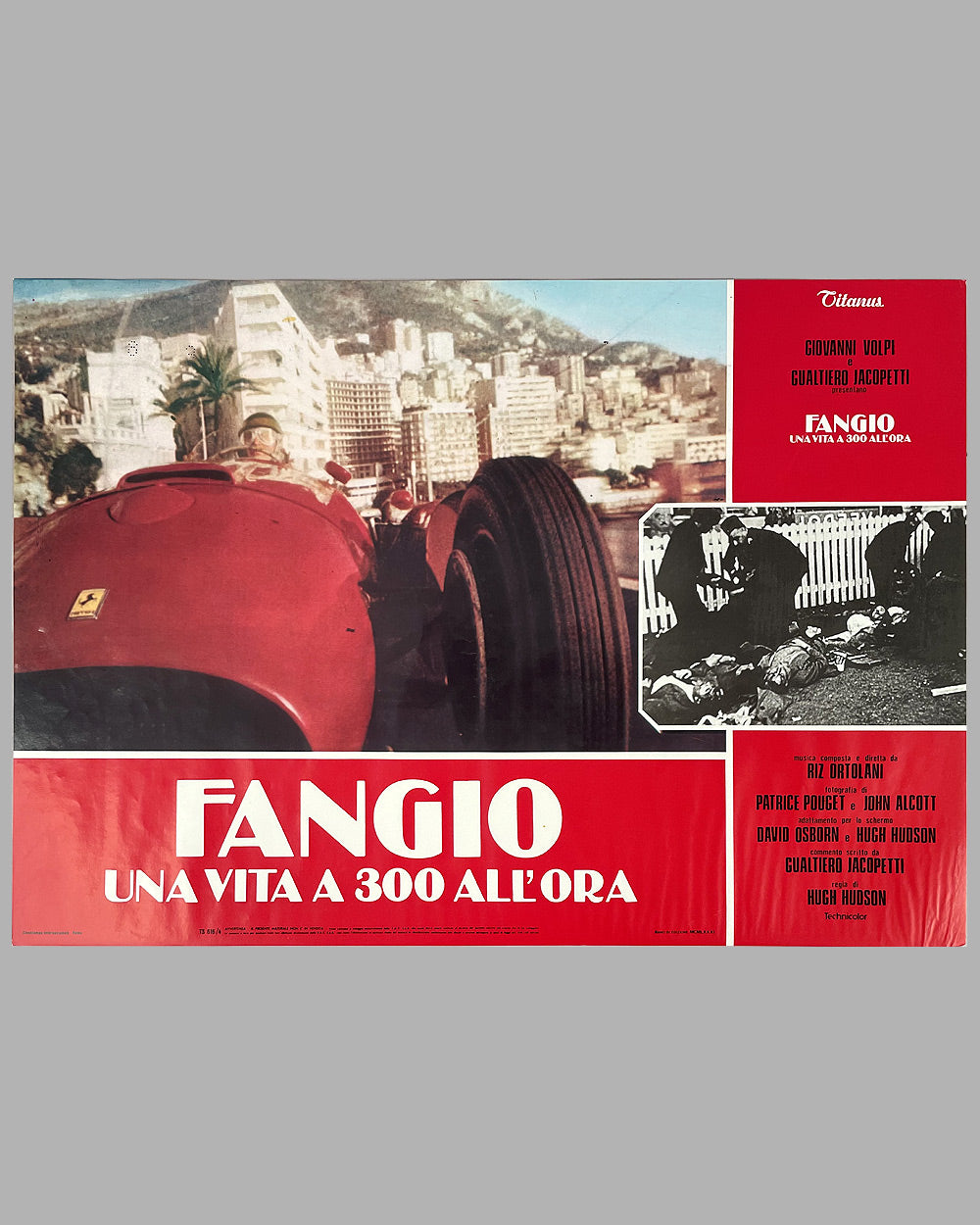 Fangio - Una vita a 300 all’ora movie poster, 1981