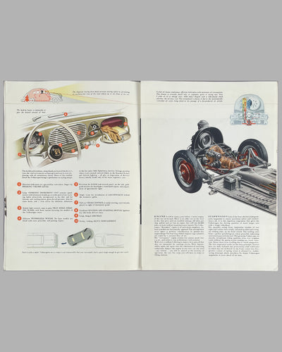 Volkswagen Beetle factory brochure, mid 1950’s 3