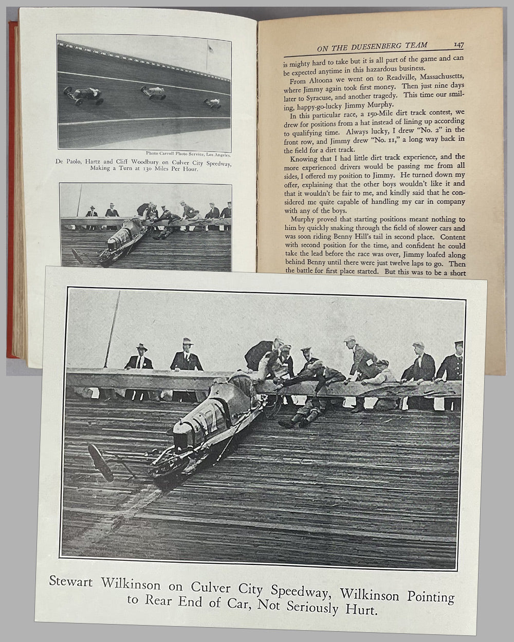 Wall Smacker book by Peter DePaolo, 1st edition, 1935, autographed by DePaolo 5