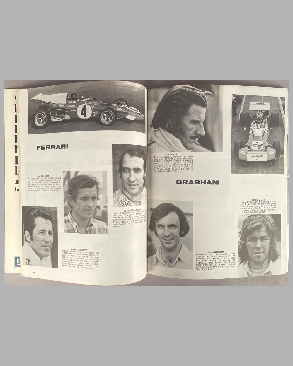 Six Watkins Glen Grand Prix programs - 1971, ’73, ’74, ’75, ’76, and ‘78 8