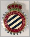 Real Club Deportivo Español car grill badge