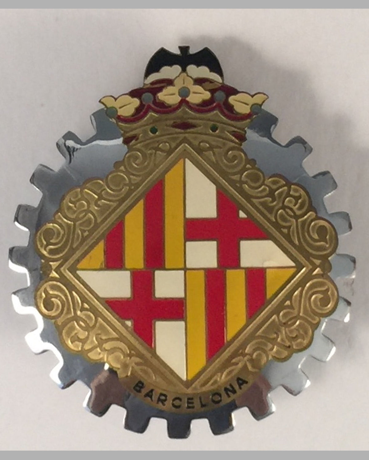 Barcelona (Spain) car grill badge