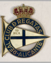 Real Club de Regatas Alicante (Spain) car grill badge