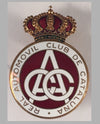 Real Automovil Club de Cataluña (Spain) car grill badge