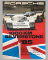 1000 km of Silverstone 1985, victory poster