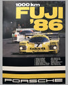 1986 – 1000 KM of Fuji Porsche Victory Poster