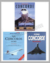 Lot of 3 Concorde supersonic airliner books