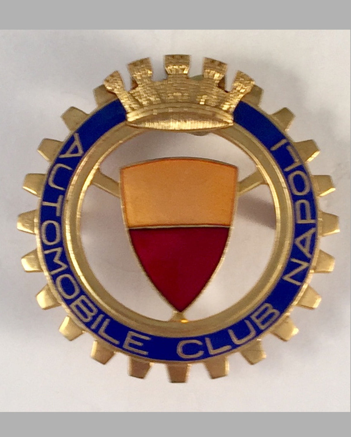 Automobile Club Napoli (Italy) car grill badge