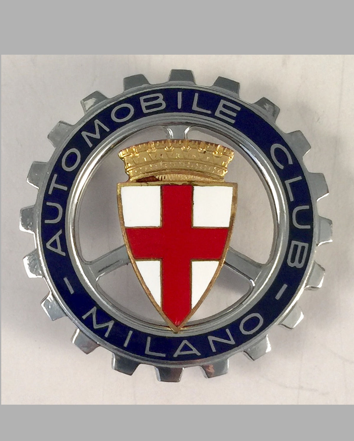 Automobile Club Milano (Italy) car grill badge