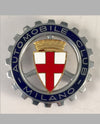Automobile Club Milano (Italy) car grill badge