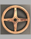 Early 1900's wooden steering wheel, American 2