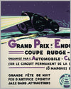 1923 - 24 Hours of Le Mans older reproduction poster by H.A. Volodimer 2
