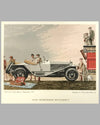 1923 Mercedes Runabout print by Leslie Saalburg