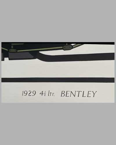 1929 Bentley 4.5 litre large print 2