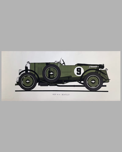 1929 Bentley 4.5 litre large print