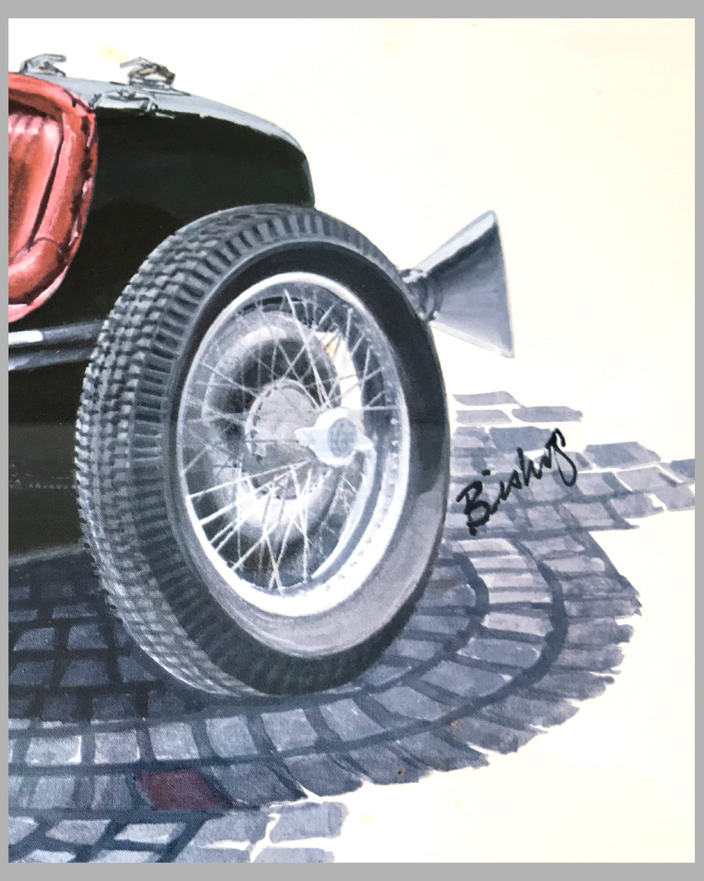 1933 MG K-Magnette print by Peter Q. Bishop 3