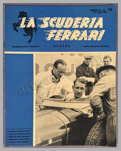 La Scuderia Ferrari magazine (Anno VI – #8) May 1936