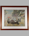 1938 Coppa Acerbo painting by Louis Huber