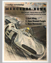 G.P of Berlin original Mercedes Benz Factory Poster by Hans Liska, autographed
