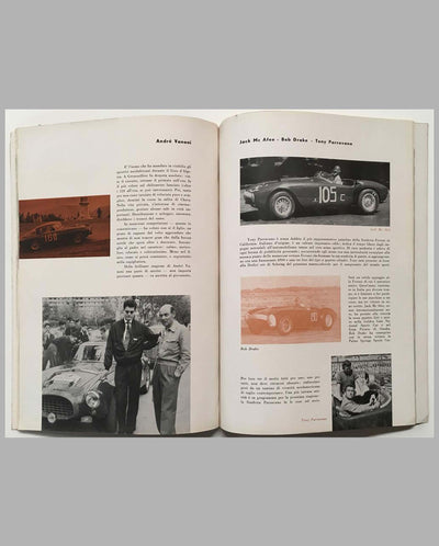 Ferrari yearbook 1954, factory original interior