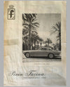 Pininfarina original magazine ad from 1954