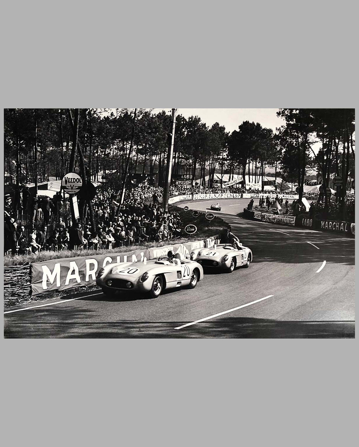 24 Hours of Le Mans 1955 large photograph