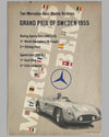 1955 Grand Prix of Sweden Mercedes Victory Poster
