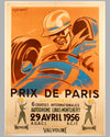 1956 Prix de Paris original poster by Geo Ham