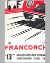 Grand Prix of Belgium 1957 original poster 2