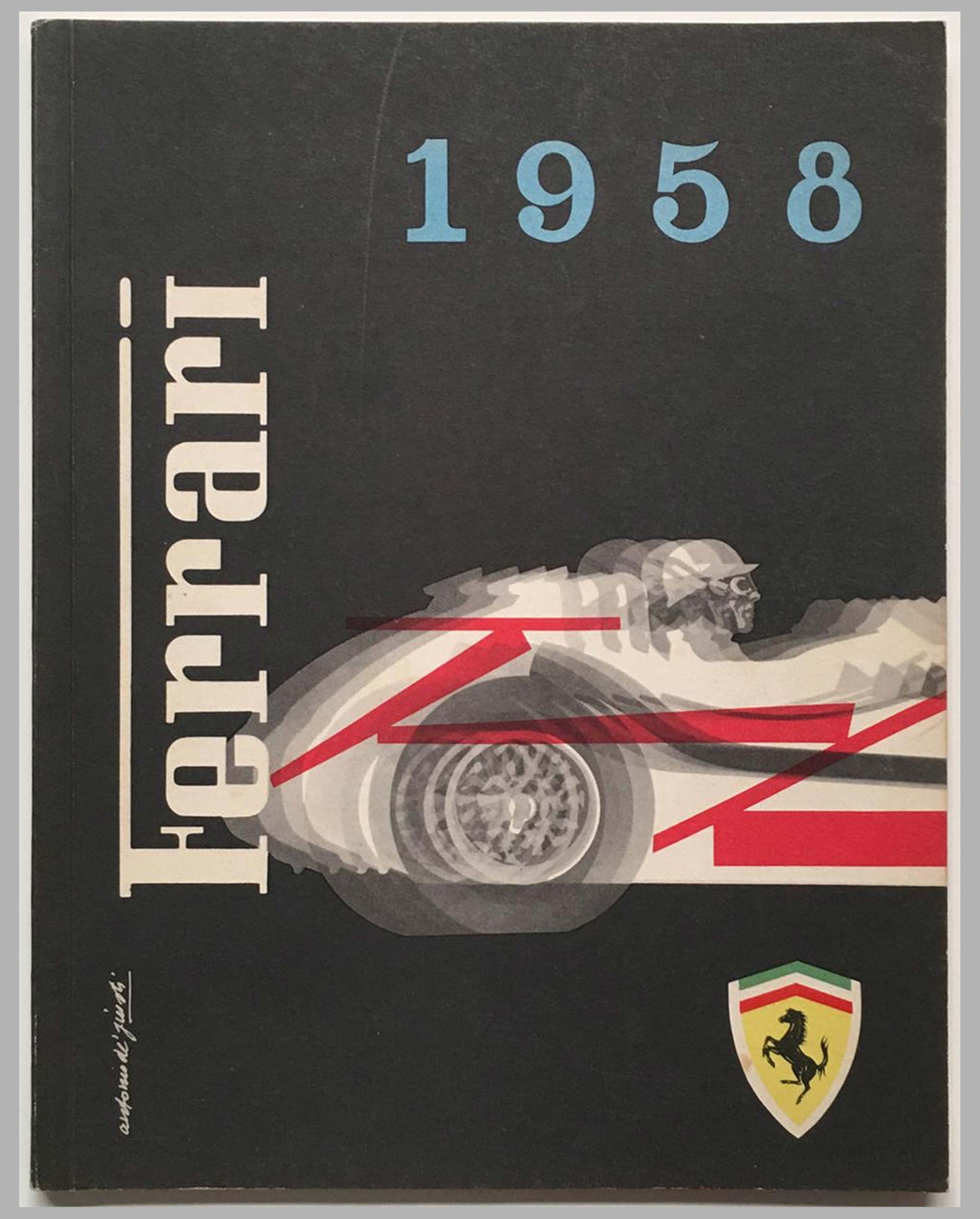 Ferrari yearbook 1958, factory original cover