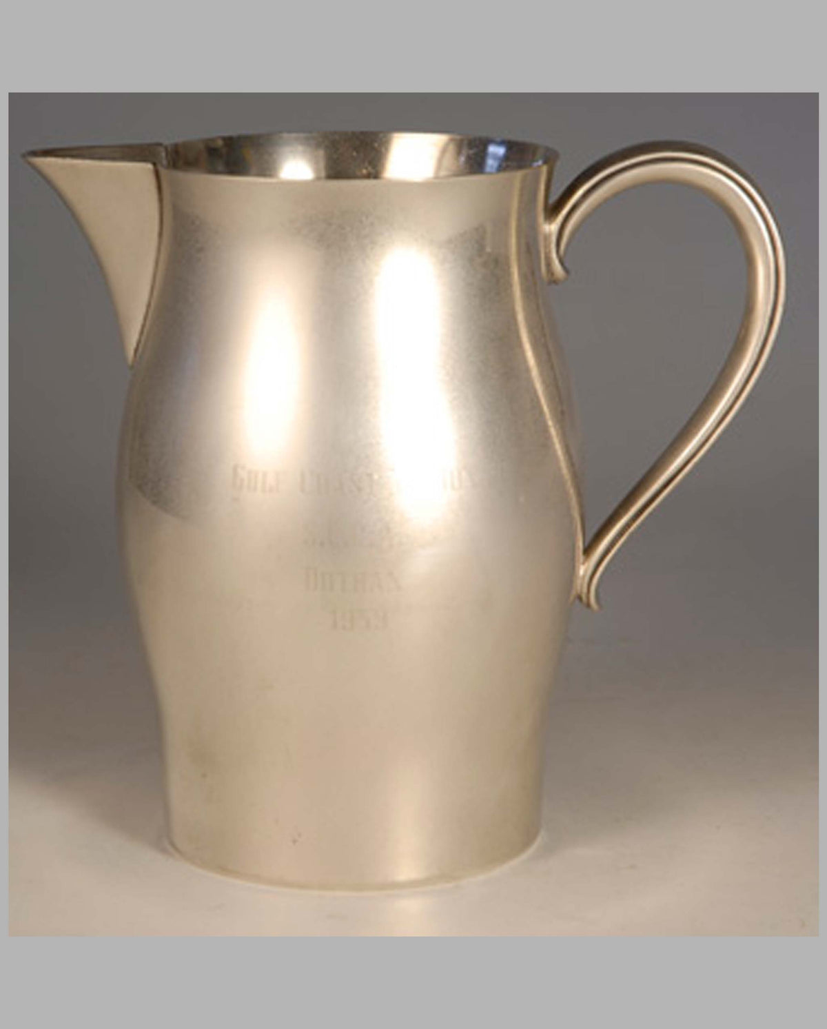 1959 SCCA Dothan trophy, won by E. D. Martin&#39;s Maserati Tipo 61