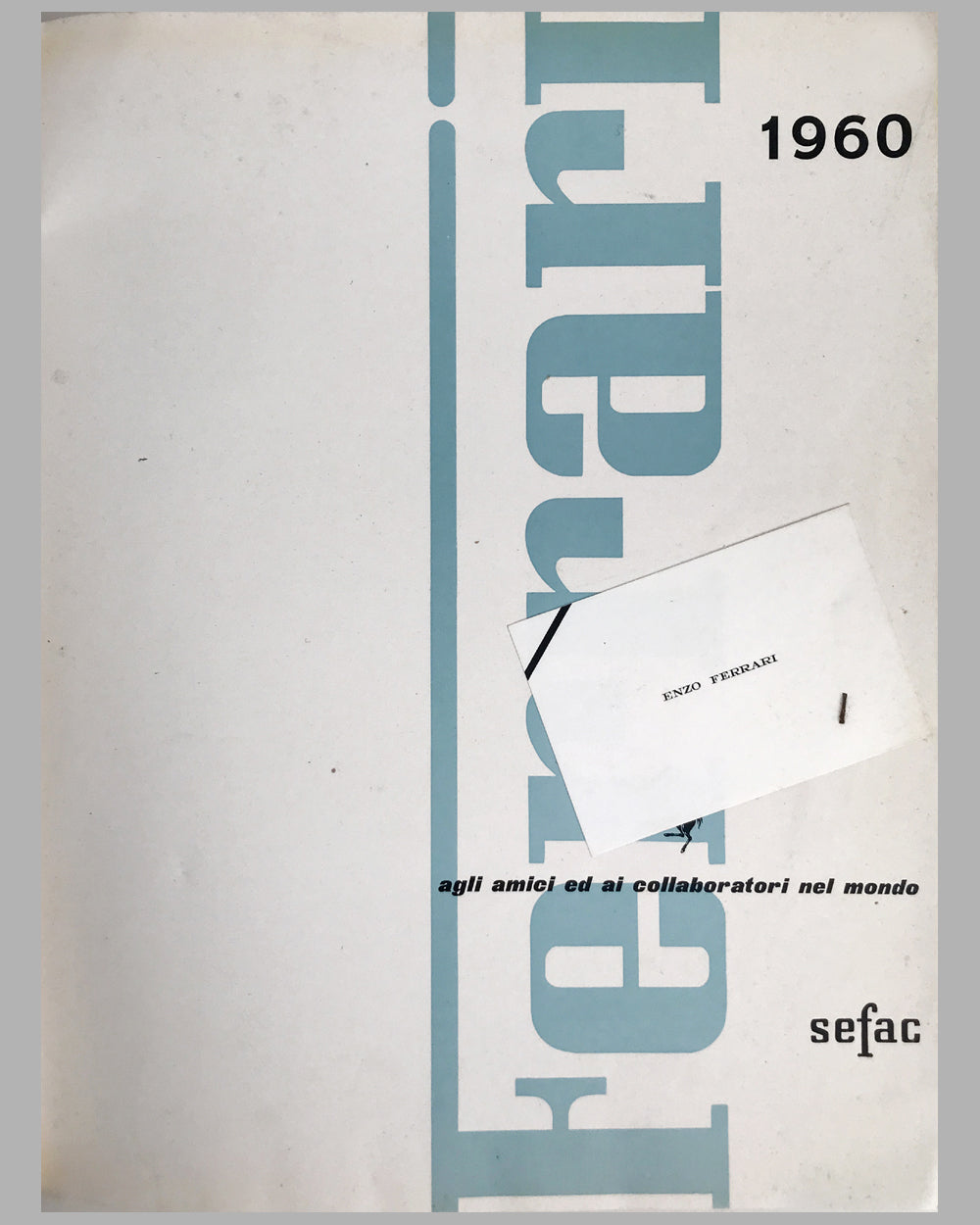 1960 Ferrari Yearbook factory publication 6