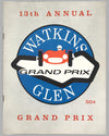 Grand Prix of the USA at Watkins Glen original 1960 program
