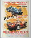 Grand Prix ACF 1961 original event poster