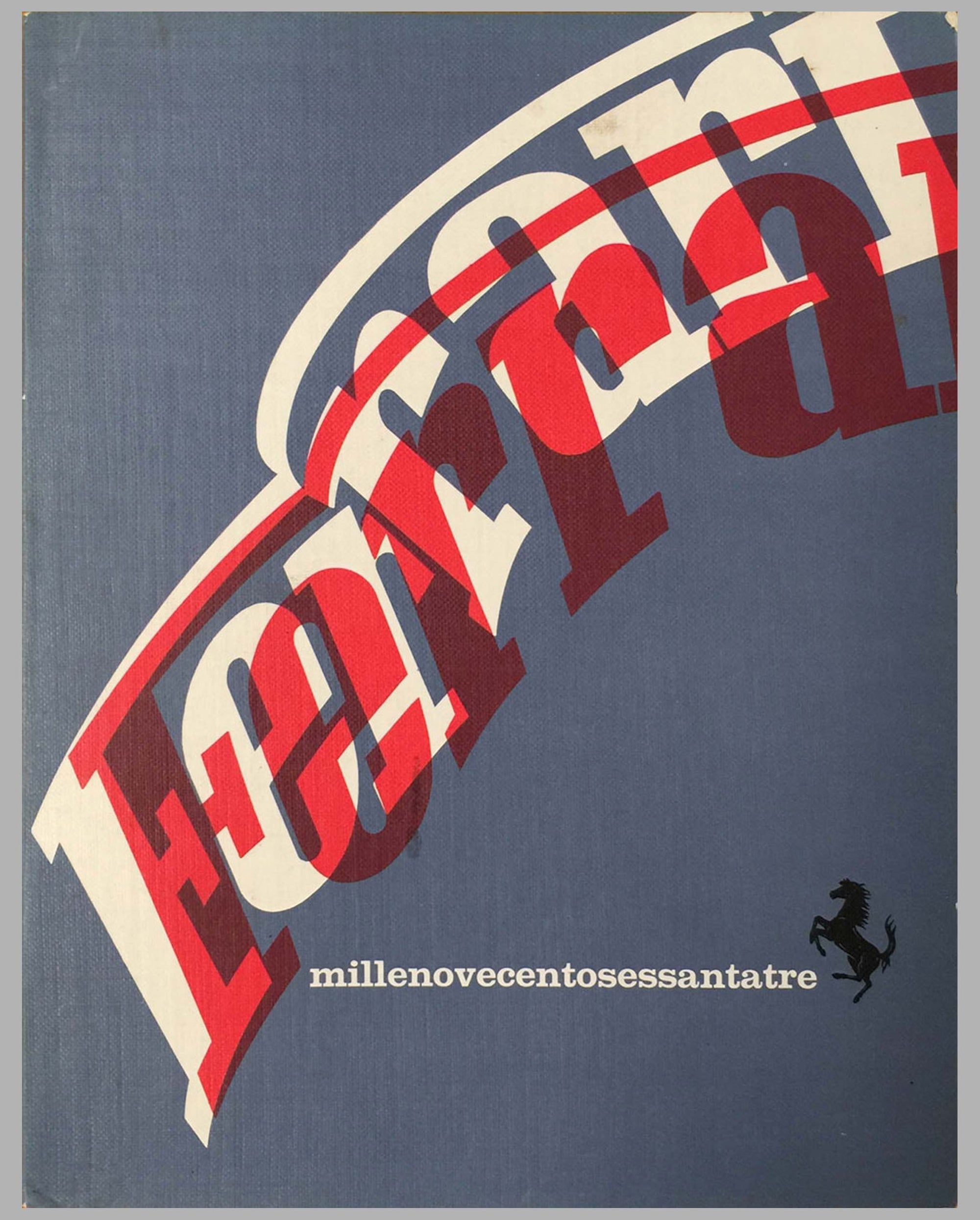 1963 Ferrari Yearbook factory publication