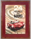 1963 - 24 Hours of Le Mans original poster by G. Leygnac