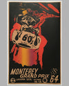 Monterey Grand Prix 1964 original poster by Earl Newman