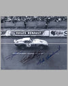 1964 - 24 Hrs of Le Mans autographed photo & Shelby Cobra Daytona model - Lot of 2 - 5