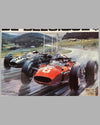 1967 Belgian Grand Prix official poster by Michael Turner 2