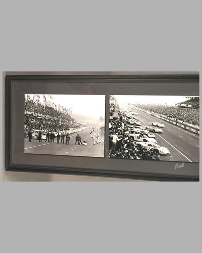 Start of Le Mans 1967, 4 photo montage 2