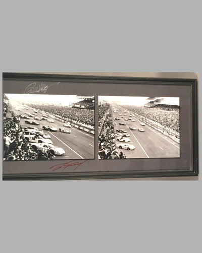 Start of Le Mans 1967, 4 photo montage 3