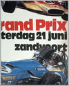 1970 Grand Prix of Zandvoort official event poster for this Dutch Grand Prix 2